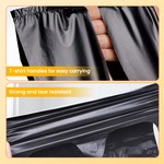 Topika Garbage Trash Bags 100 Piece, Thick Pet Poop Scooper Liners