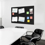 Topika - Cork Boards for Wall, 6 Pack Bulletin Felt Board with Push Pins