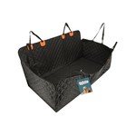 TopikaPet- Hard Bottom Dog Car Seat Cover, Waterproof, Scratchproof Hammock