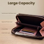 Topika Phone Crossbody Bag with Touch Screen Wallet Cellphone Pouches