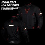 Motocentric Motorcycle Jacket for Men Motorbike Jacket with Full Protection