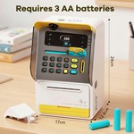 Topika Kids Piggy Bank ATM Money Safe with Card & Password