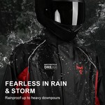 Motocentric Rain Suits for Men Waterproof Motorcycle Rain Gear Rainwear