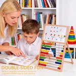 Topika 10-Row Wooden Abacus & Magnetic Board Kids Educational Toy Set