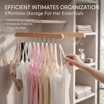Topika - Hangers For The Bras, Bra Saver Wooden Organiser With 20 Hooks