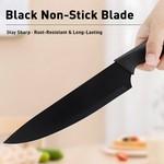 Topika 14 Piece Kitchen Knife Set with Knife Block, Sharp Stainless Blades