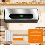 Topika Food Vacuum Sealer Machine With UV Light And Built-In Cutter