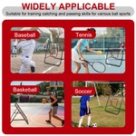 Topika Football Training Rebound Net 1m - Adjustable Soccer Rebounder Frame