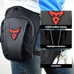 Motocentric Expandable Motorcycle Leg Bag Thigh Bag Waterproof Waist Bag