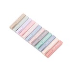 ZEYAR - 12 Cream Colour Highlighter Pen Set, Single Precise Chisel Tip