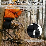 Topika Tactical Leg Bag for Men - Waterproof Thigh Bag with Bottle Holder