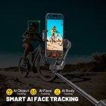 Topika - 3 Axis Gimbal Stabilizer For Phone, AI Tracking&Gesture Control