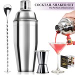 Topika - Cocktail Shaker Set, Drink Mixer & Bartender Kit for Home Bars