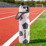 Topika Cycling Water Bottle with Spray Mist, 590ml Insulated Sports Bottle