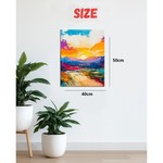 VSelect - Stretched Canvas Boards for Painting, Multiple Size, 100% Cotton