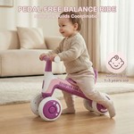 Topika Toddler Bike Balance Bike 4 Wheel Ride-On Toy, 12-30M