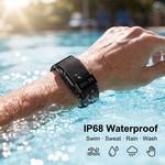 Topika Smart Wristband Fitness Tracker With Sleep Monitoring & Small Screen
