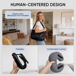 Topika Bed Massage Head Holder With Face Cradle Foldable Pillow