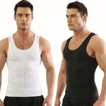 Topika - Compression Vests For Men Men Seamless Shaper Vest Tummy Control