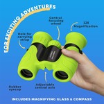 Topika Binoculars for Boys & Girls with Compass & Magnifying Glass