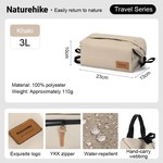 Naturehike 3L Travel Toiletry Bag for Women Men, Waterproof Hanging Bag