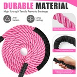 Topika - Weighted Jump Ropes,1pc with Pink or Black Color Options