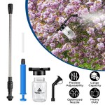 Topika Extendable Powder Sprayer 41-122cm Durable 500ml Dual Nozzle Duster