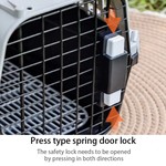 Topika Pet Travel Carrier Box, Car Transport, Portable Cat&Dog Cage