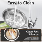 TopikaHome - Food Warmer Buffet Server Set, Chafing Dish with Lid & Spoon