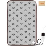 TopikaPet - Dog/Cat Heating Pad, 9 Temp Levels Timer Waterproof Mat