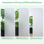 Topika- 45/90cmx1000cm Static Frosted Window Film, Privacy Film, Anti-Glare