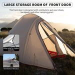 Naturehike 2 Man Tent Waterproof, Two Person Tent For Camping, Cloud Up Pro