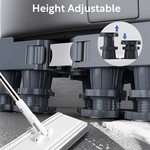 Topika -Washer and Dryer Stand, Adjustable Base with Enhanced Stability