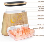 Topika Essential Oil Diffuser with Flame Effect, Aromatherapy Oil for Sleep
