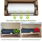 Topika- Honeycomb Packing Paper Roll with Desktop Dispenser Fragile Labels