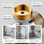 Topika - Kitchen Faucet Sprayer With 1440 Rotation And Filter