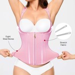 Topika Tummy Waist Trainer Sliming Body Vest For Women, Body Suit Shapewear
