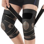 Topika - Copper Knee Brace with Straps for Men & Women, 2 Pack