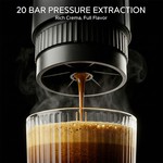 Topika Travel Coffee Maker, Portable Espresso, 20 Bar Camping Coffee Maker