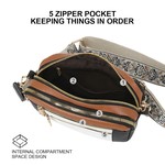 Topika Crossbody Bags for Women Shoulder Bag Vegan Leather Crossbody Purse