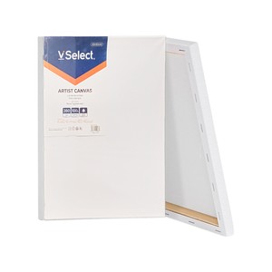 VSelect - Stretched Canvas Boards for Painting, Multiple Size, 100% Cotton