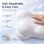 Topika - Cloud-Shaped Memory Foam Pillow, Neck And Shoulder Support