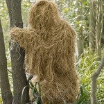 Topika - Ghillie Suit 6 Piece Set Camo Hunting Clothes for Adults, One Size