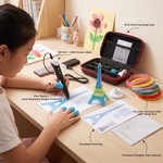 Topika - 3D Printing Pen Set for Kids & Adults with 10 Colours PLA Filament