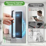 Topika - Magnetic Paper Towel Holder, No Drill Fridge Kitchen Roll Holder