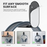 Topika Small Headset Holder Sticky Headset Hook Magnetic Folding Foldable