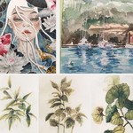 VSelect - A3 Watercolor Paper Pad, 300gsm, 12 Sheets, Spiral Bound