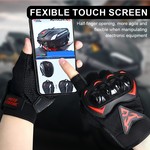 Motocentric Motorcycle Gloves Motorbike Half Finger Gloves