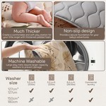 Topika Baby Play Mats, 3cm Padded Foam Floor Mat for Baby