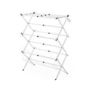 Topika 3-Tier Compact Steel Clothes Drying Rack, Expandable & Collapsible